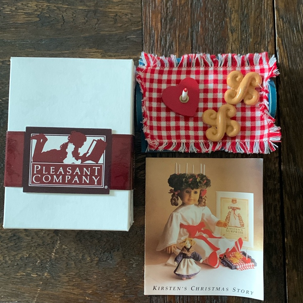 1990 st Lucia’s Kirsten’s American Girl Doll accessories.